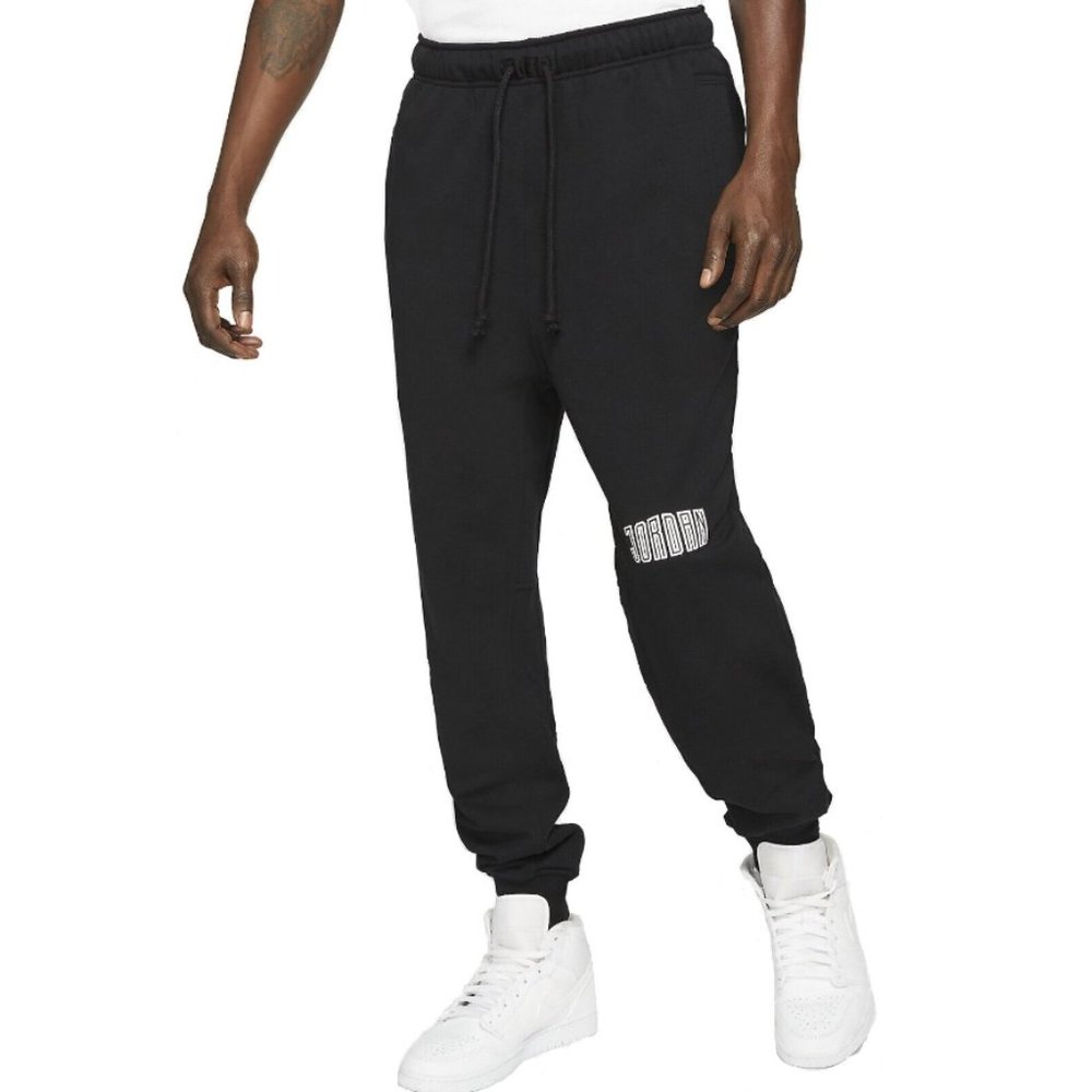 Jordan Sport DNA Nike Mens Fleece Pants Jogger Black - Picture 8 of 9